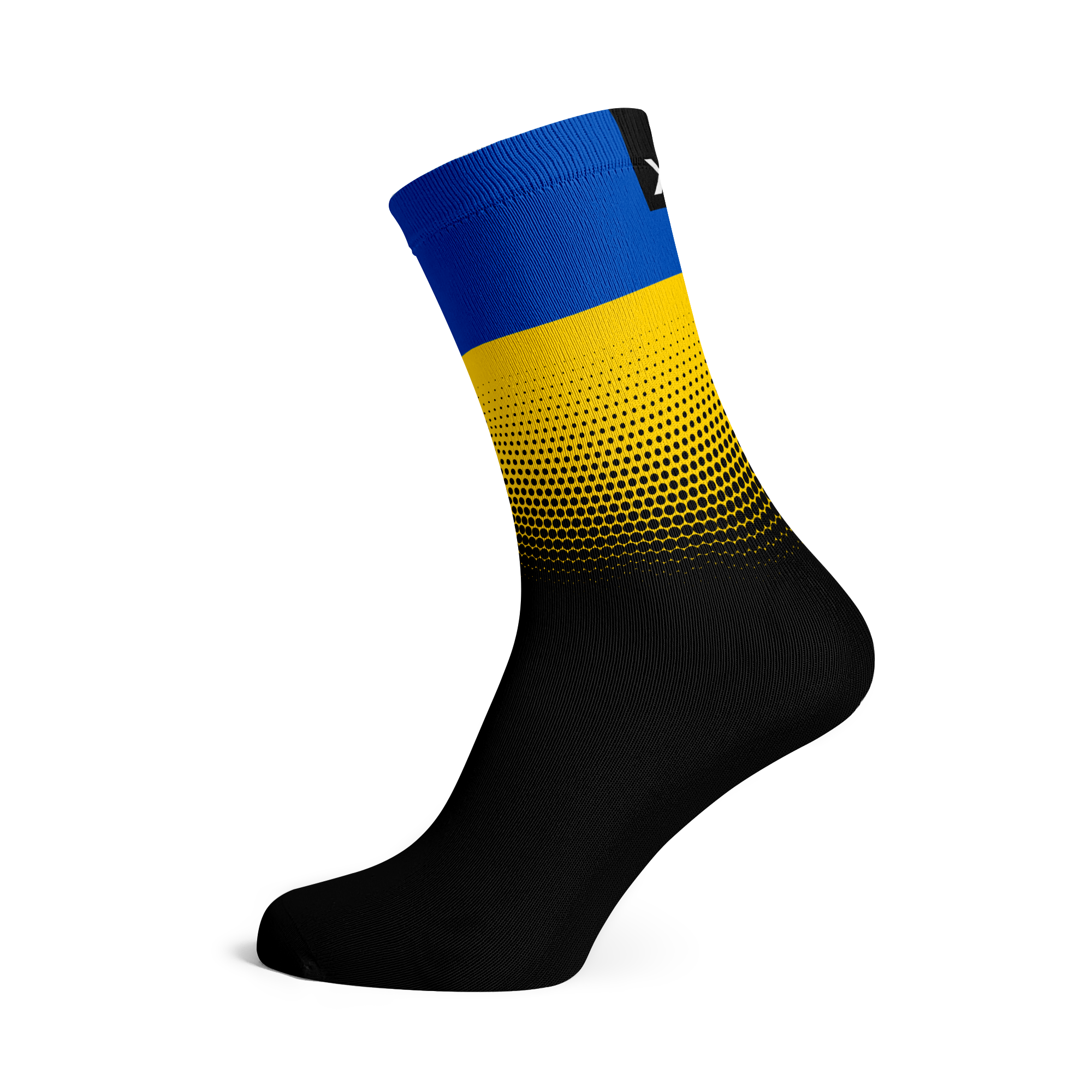 Ukraine Flag Crew Socks