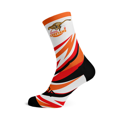 Cheetahs Blaze Rugby Crew Socks