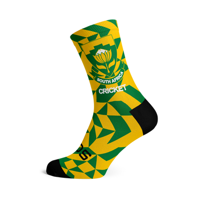 Proteas Cricket Geometric Crew Socks