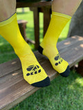 Be Lekker All yellow (Be Lekker Club V2 ) Crew Socks