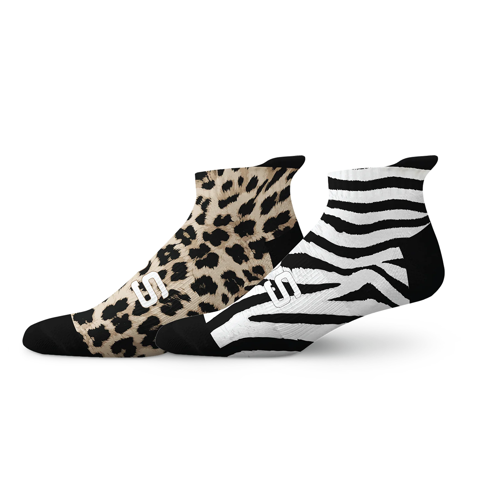 Wild Animals Tab Combo Socks