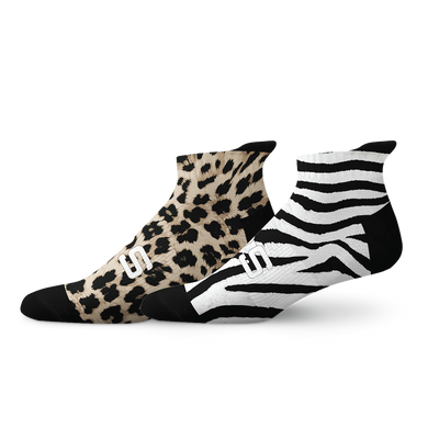 Wild Animals Tab Combo Socks