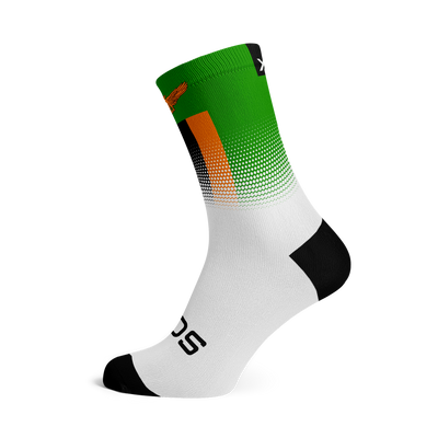 Zambia Flag Crew Socks
