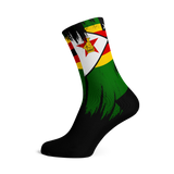 Zimbabwe Splash Socks