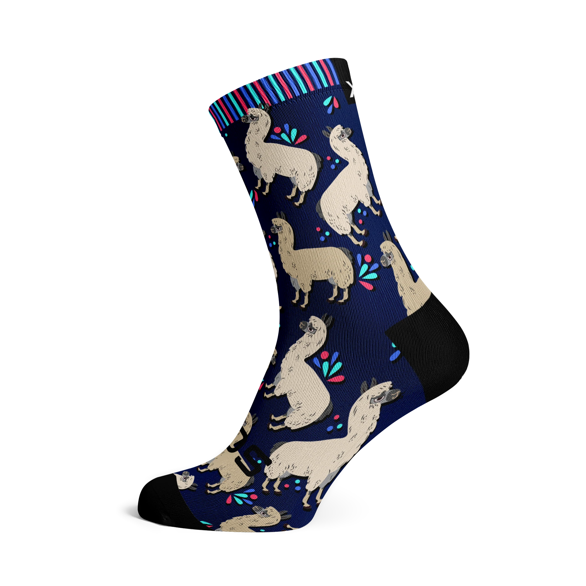 Alpacas Casual Crew Socks