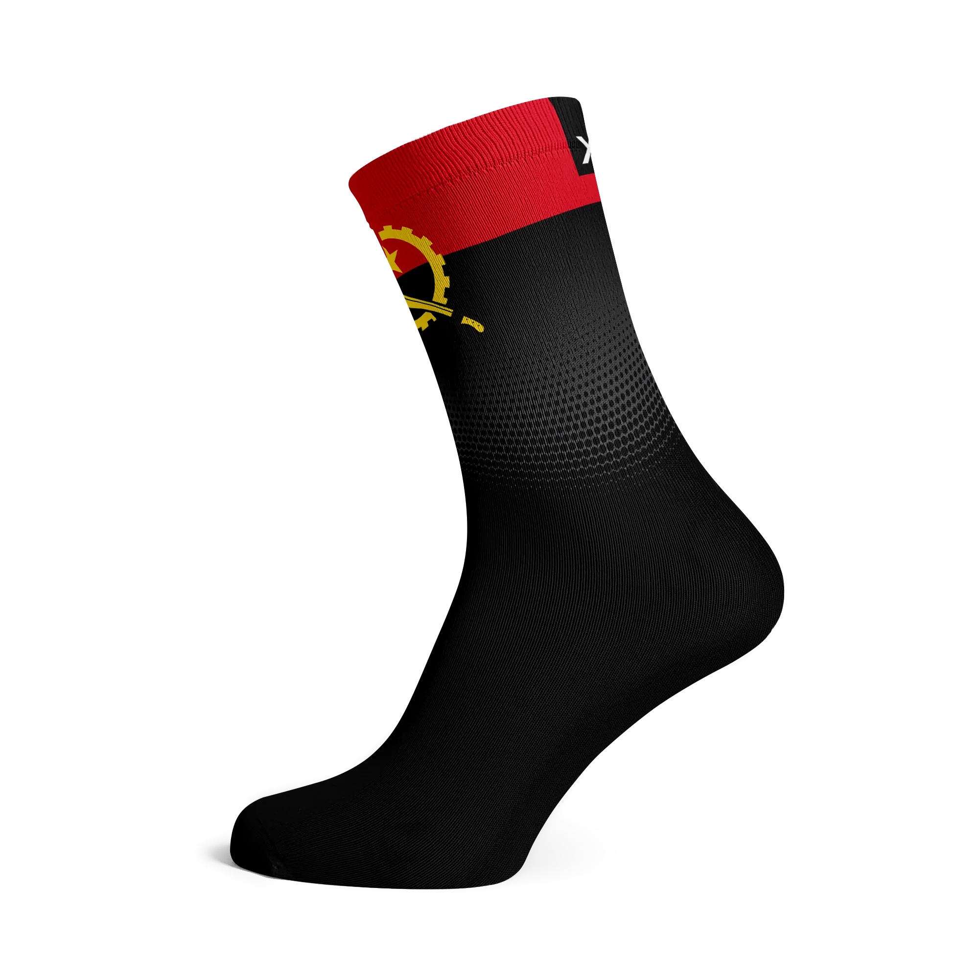 Angola Flag Crew Socks