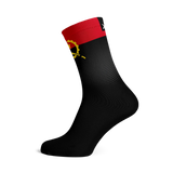 Angola Flag Socks