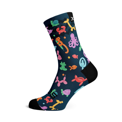 Balloon Animals Casual Crew Socks