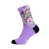 I Love Boobies Lilac - I Am Enough Socks
