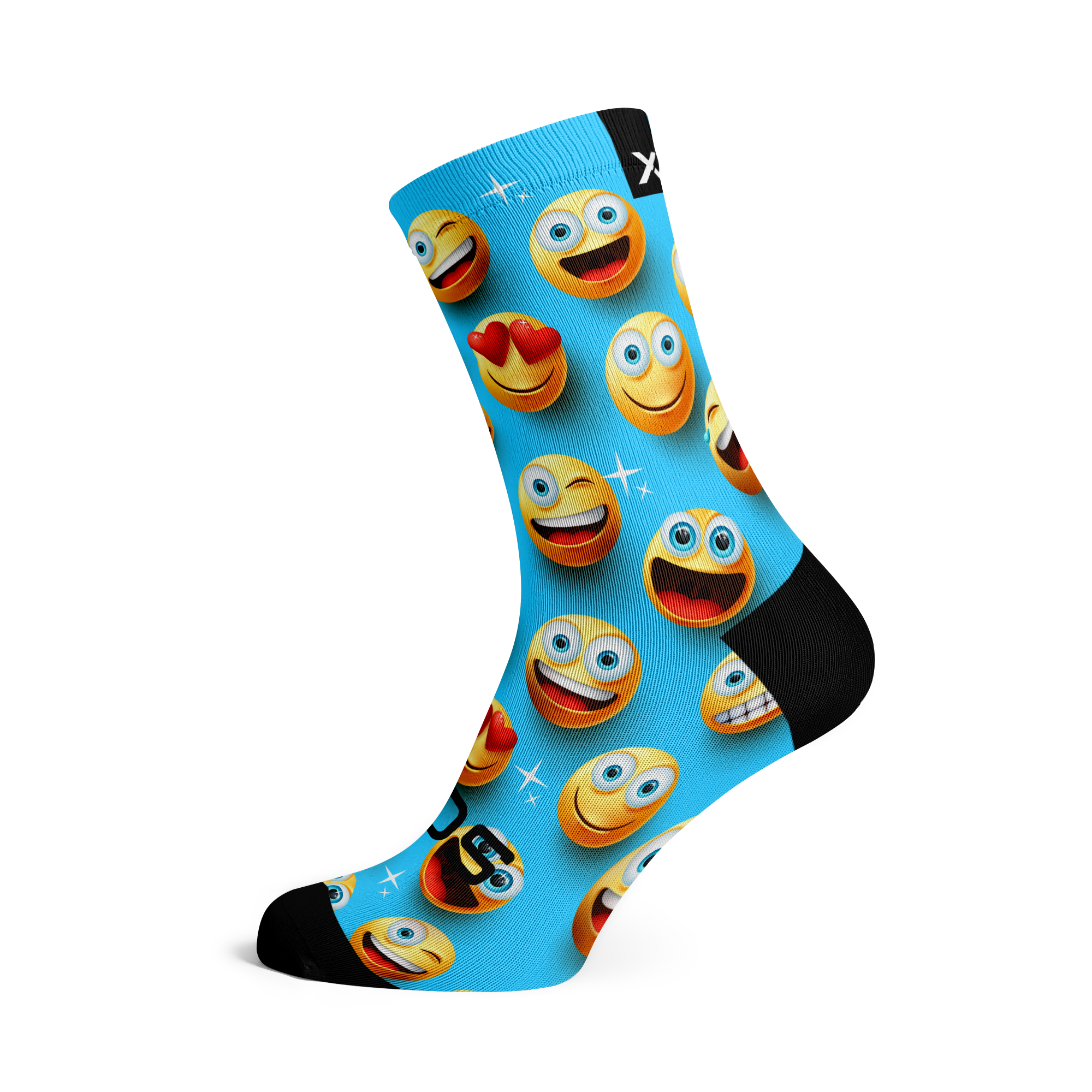 Emoji Casual Crew Socks