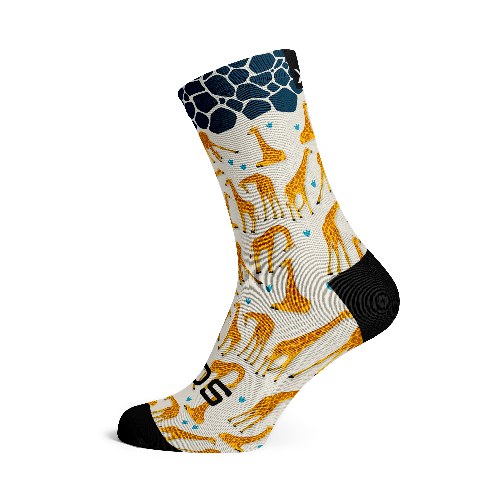 Giraffe Casual Crew Socks