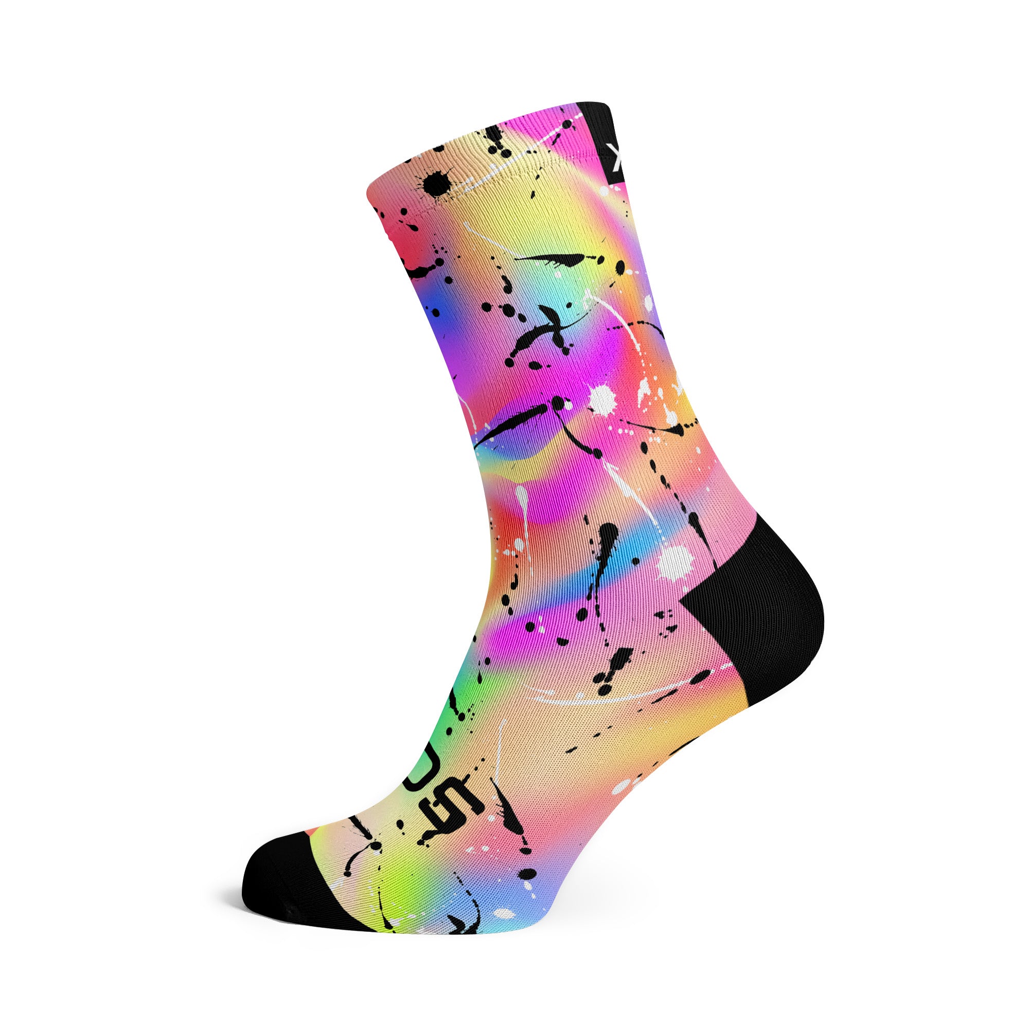 Holographic Casual Crew Socks
