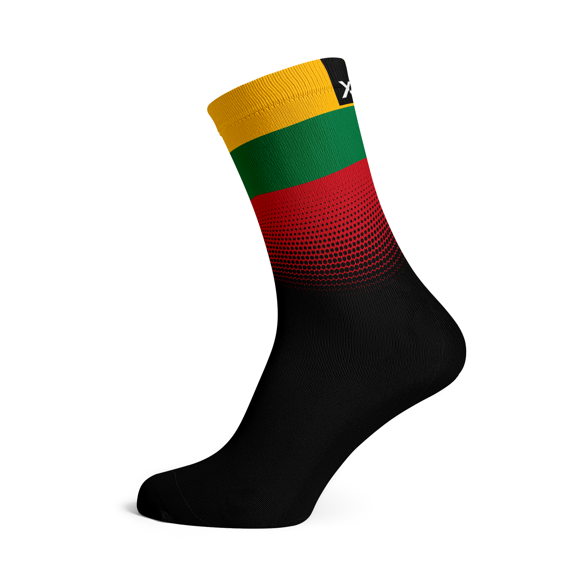 Lithuania Flag Crew Socks