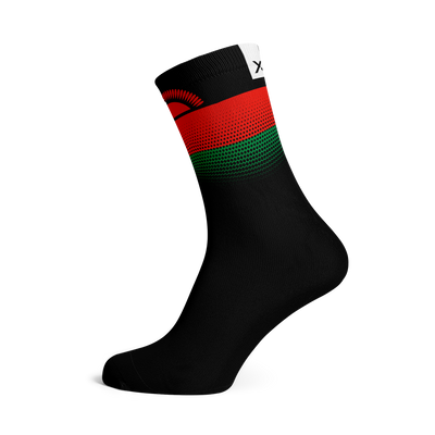 Malawi Flag Crew Socks