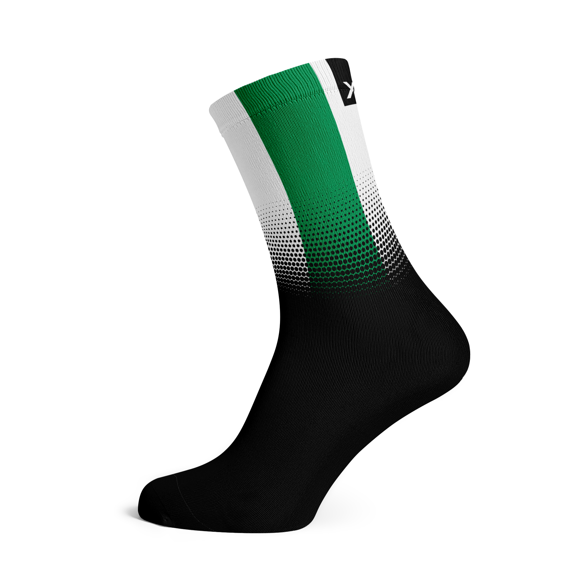 Nigeria Flag Crew Socks