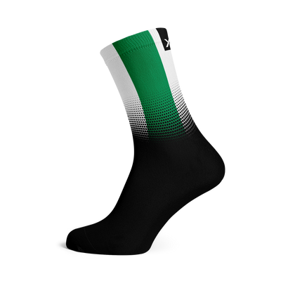 Nigeria Flag Crew Socks