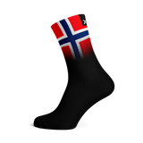 Norway Flag Socks