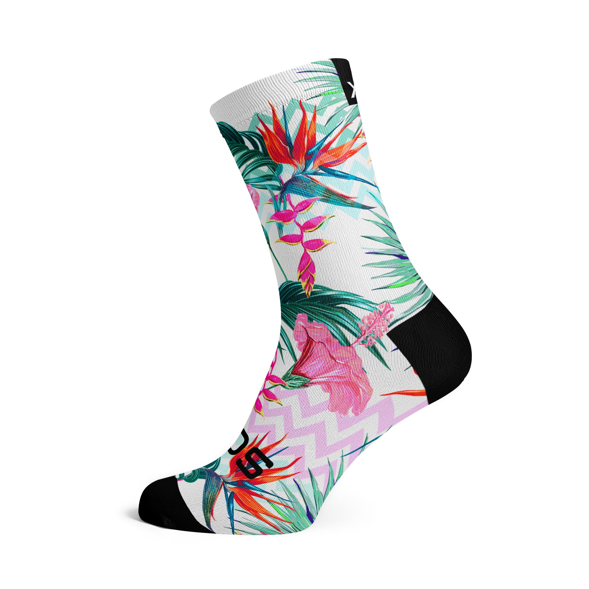 Pastel Paradise Casual Crew Socks