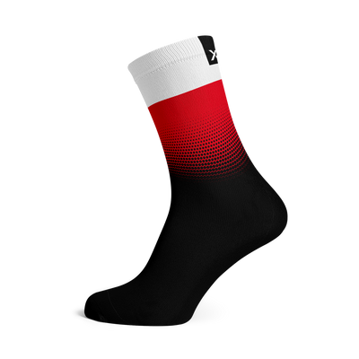 Poland Flag Crew Socks
