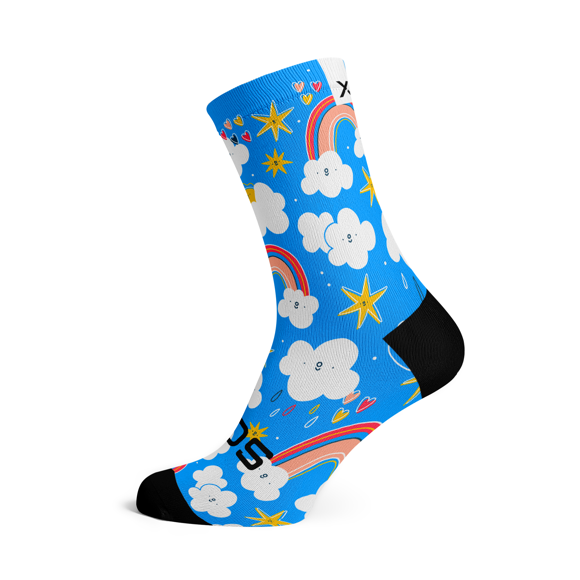 Rainbow Kids Casual Crew Socks