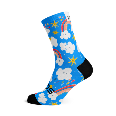 Rainbow Kids Casual Crew Socks