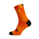 Slight Orange Crew Socks