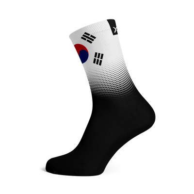 South Korea Flag Crew Socks