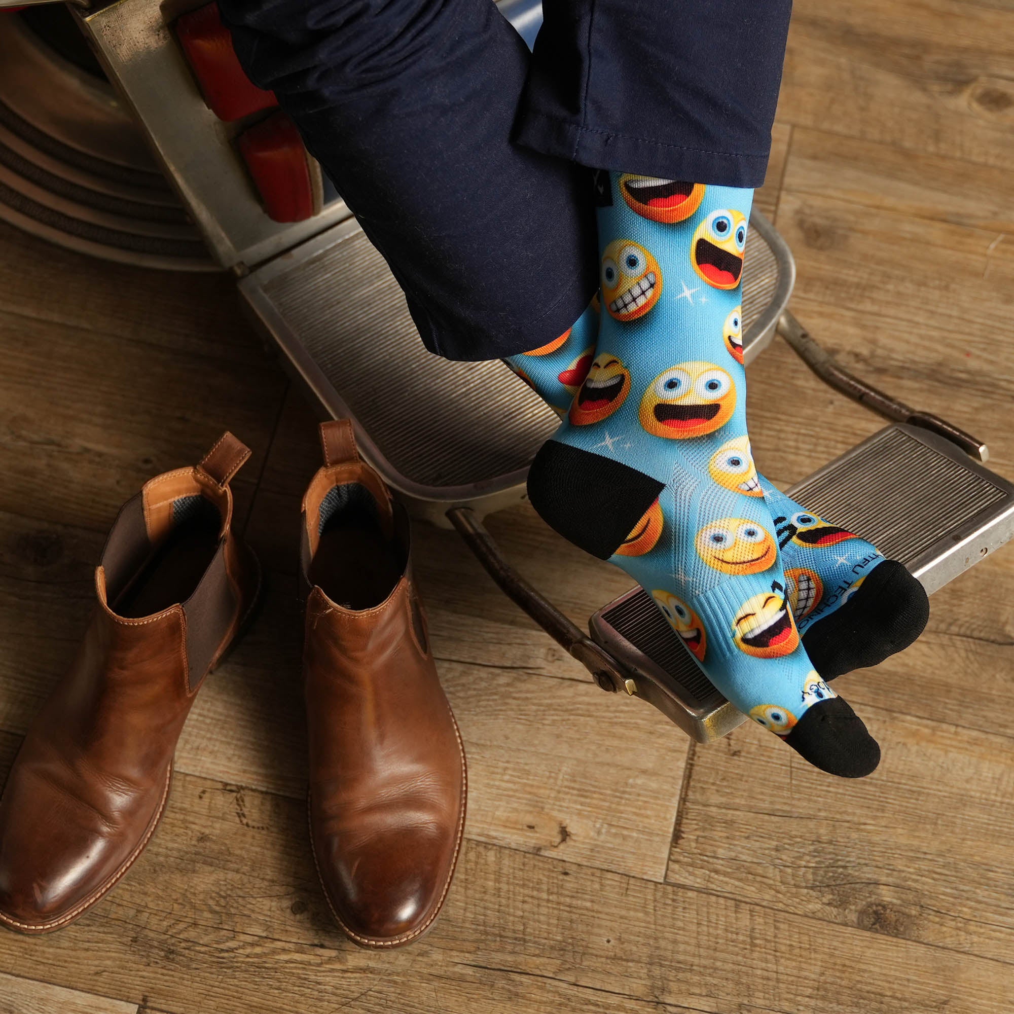Emoji Casual Crew Socks