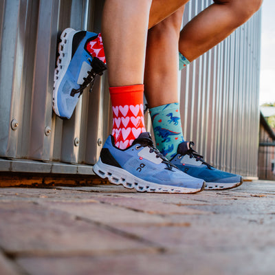 Hearts Casual Crew Socks