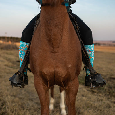 Overlay Knee High Socks