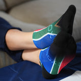 South Africa Flag Tab Socks