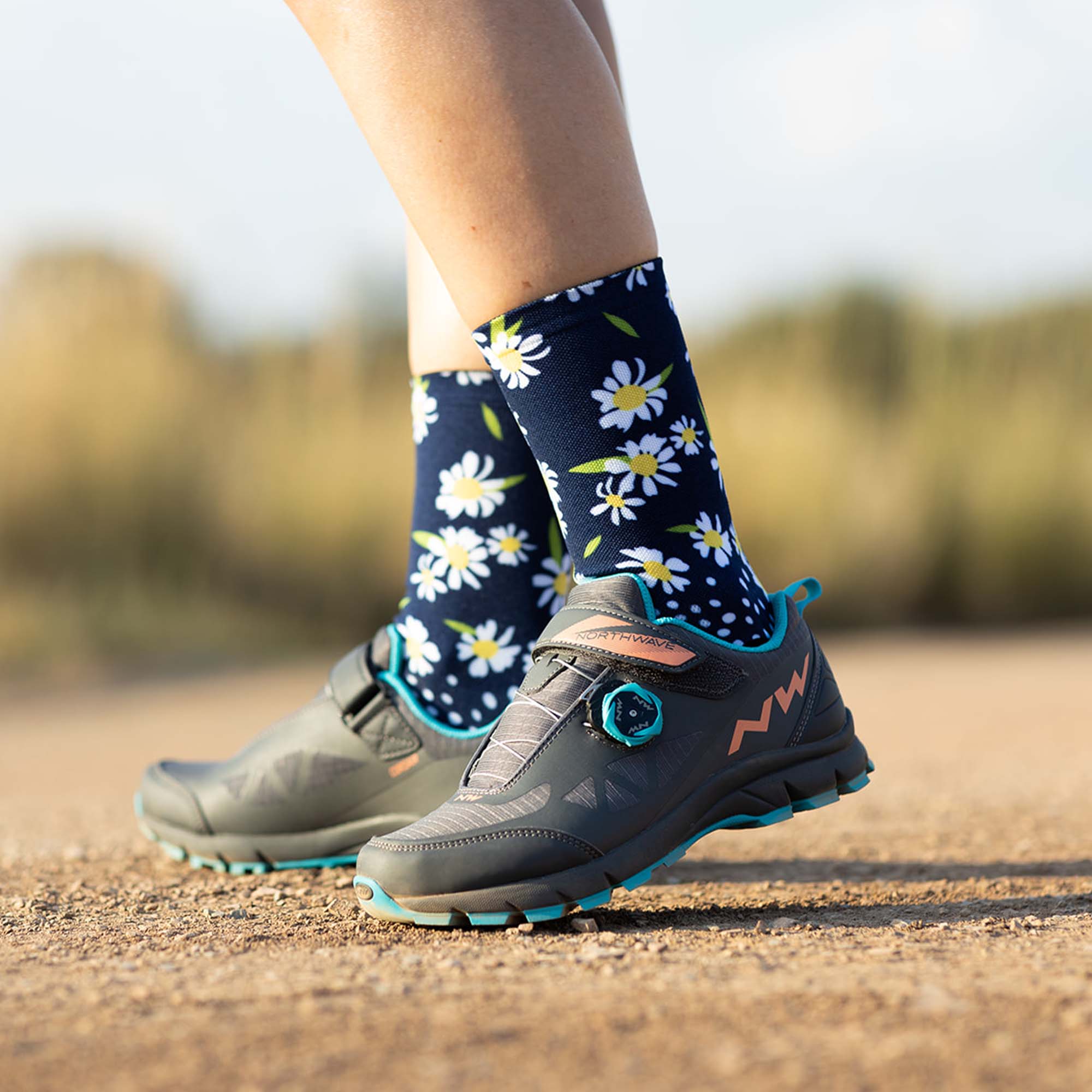 Daisy Running Crew Socks