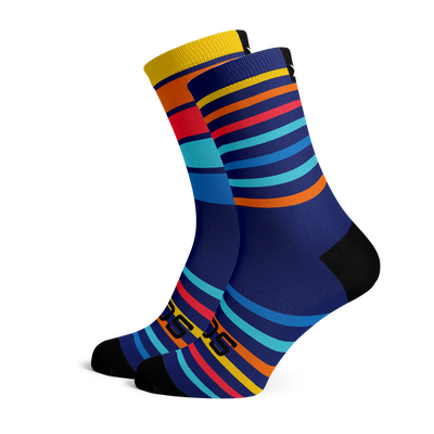 Sunset Running Crew Socks