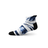 Tie Dye Stripe Tab Socks