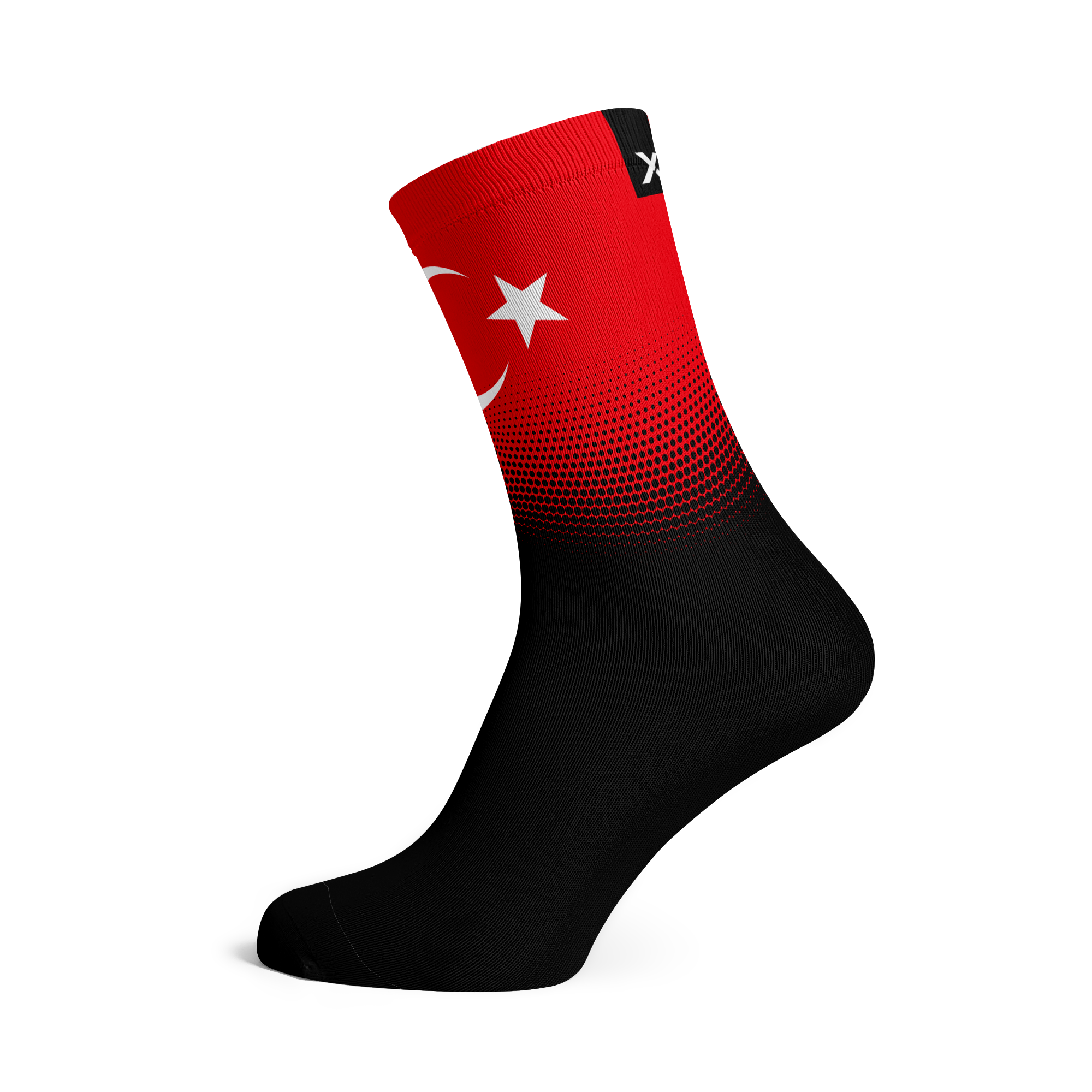 Turkey Flag Crew Socks