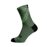 X Olive Crew Socks