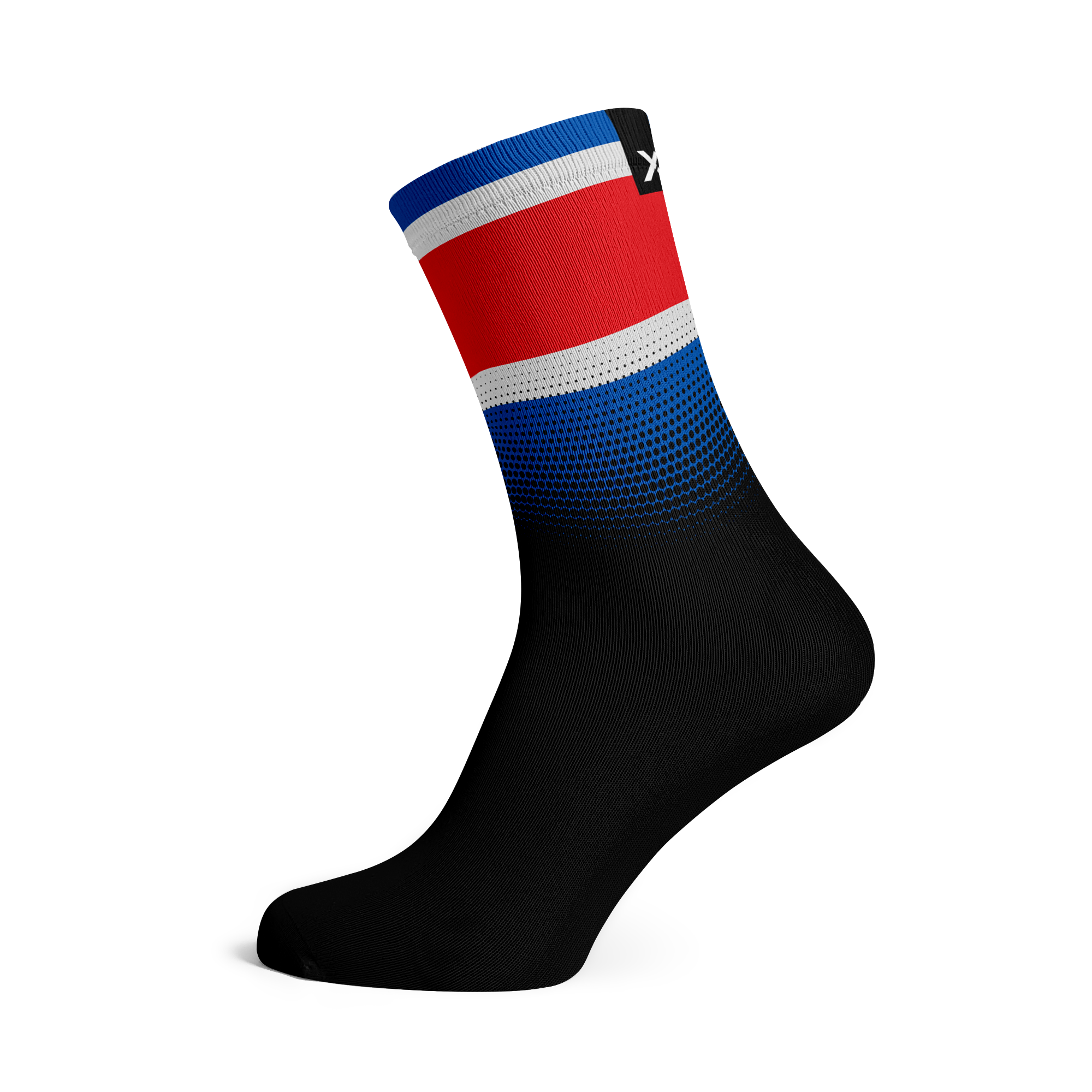 Costa Rica Flag Socks