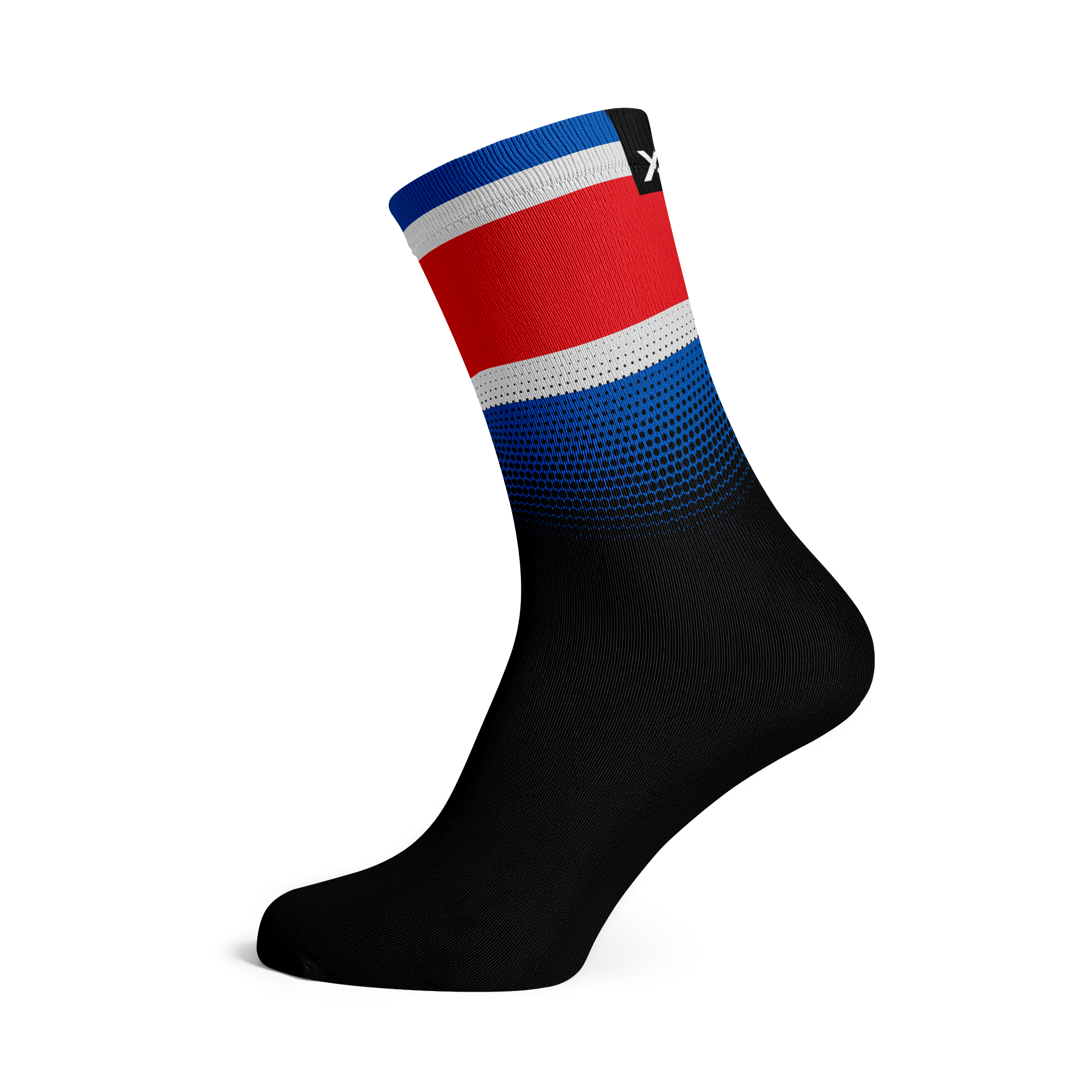 Costa Rica Flag Crew Socks