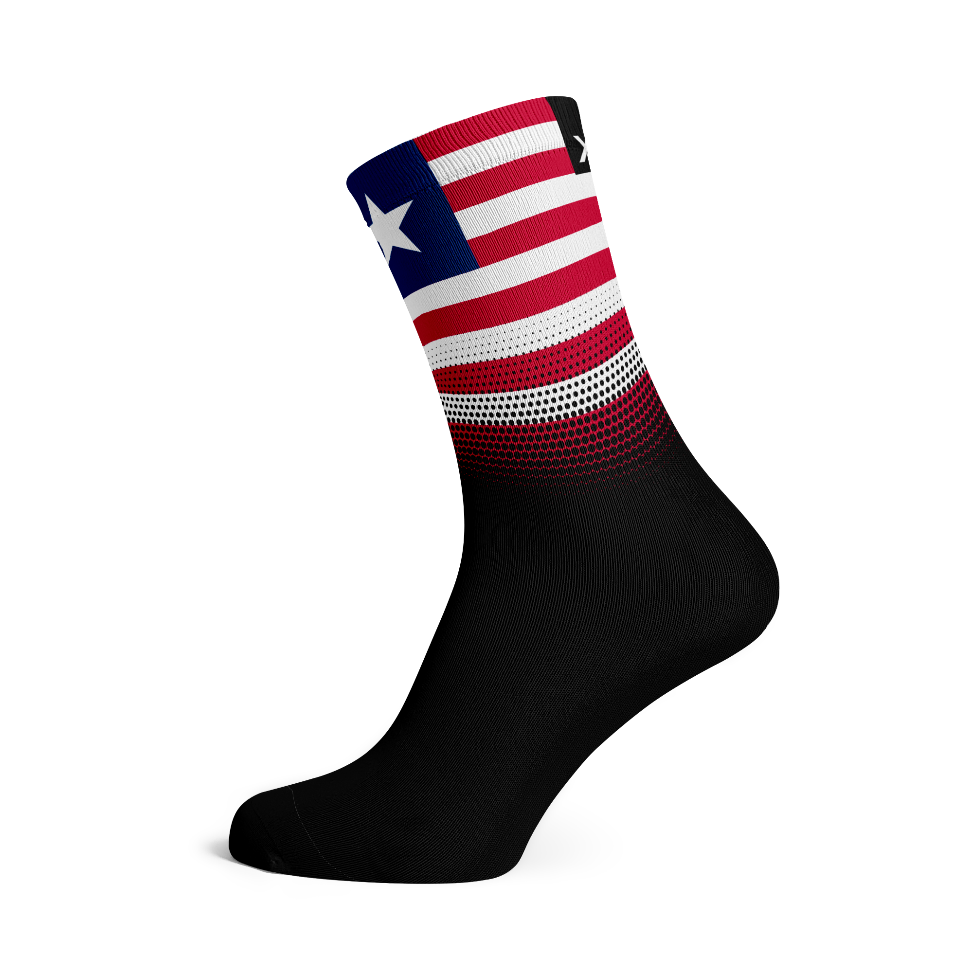Liberia Flag Socks