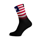 Liberia Flag Socks