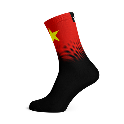 Vietnam Flag Crew Socks